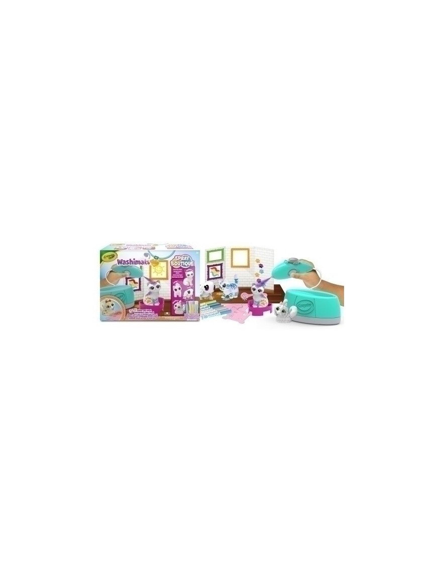 Juego crayola washimals spray boutique