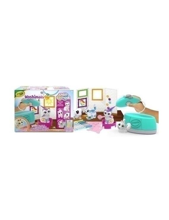 Juego crayola washimals spray boutique
