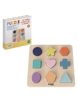 Juego dohe reloj formas ensartables