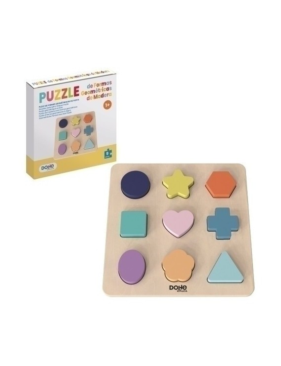 Juego dohe reloj formas ensartables