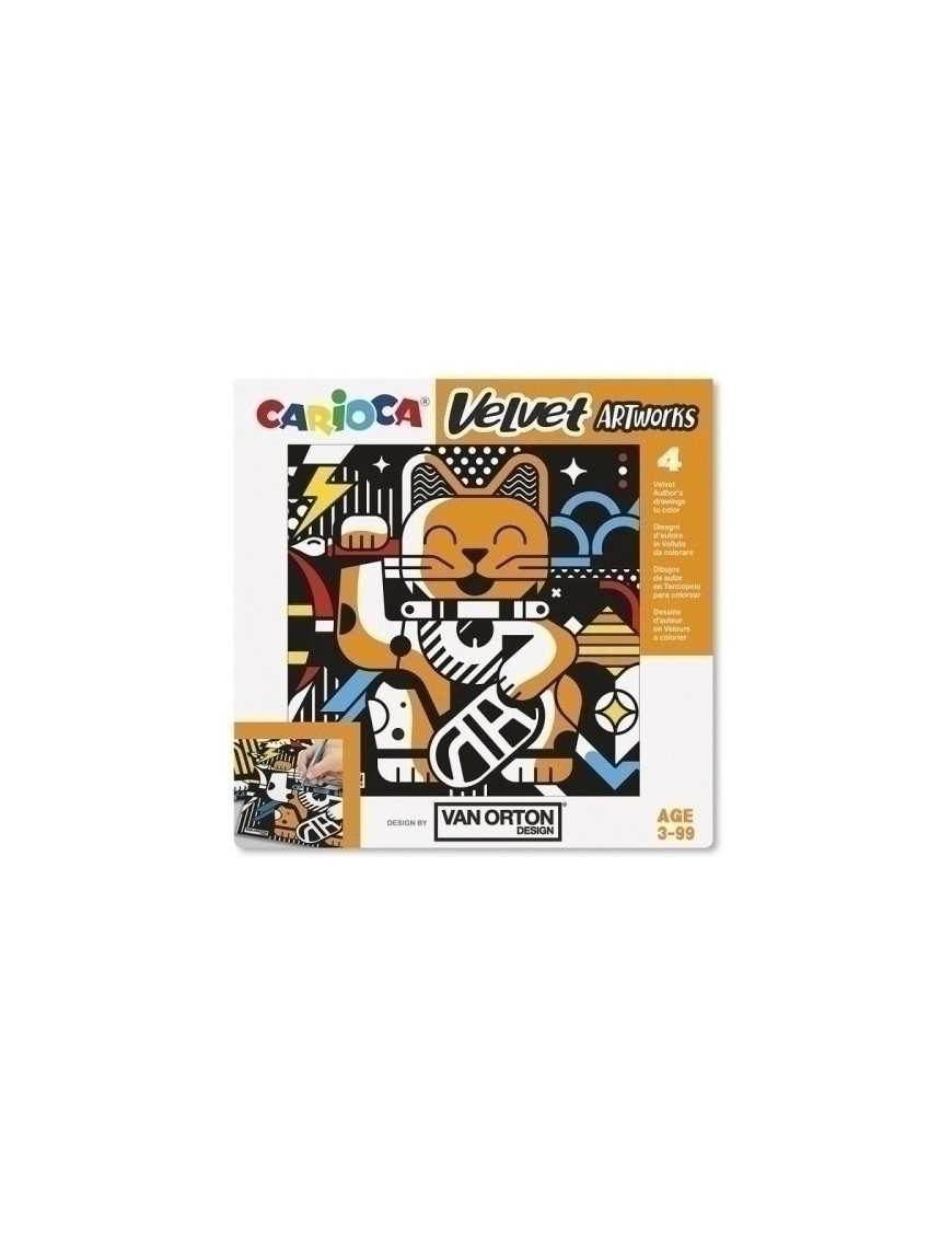 Juego educ.carioca velvet van orton art