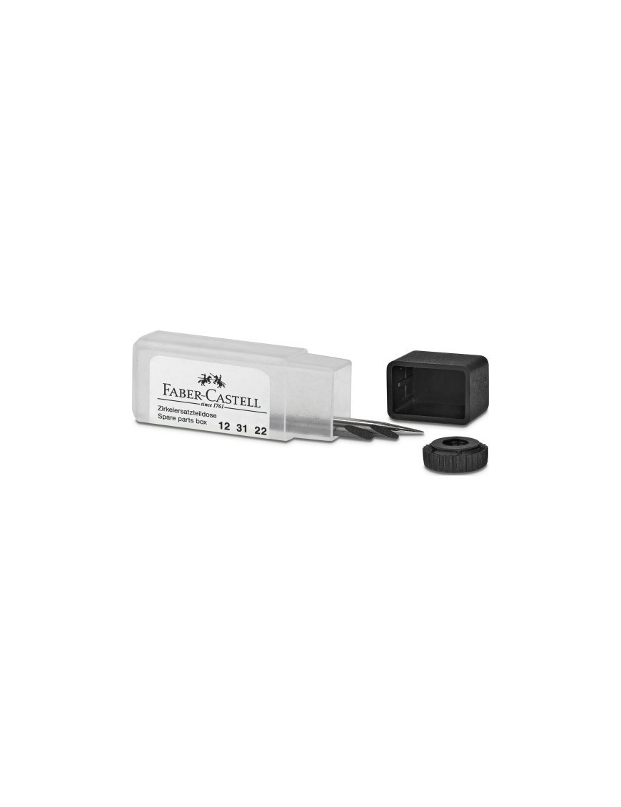 Kit faber-castell repuestos de compas