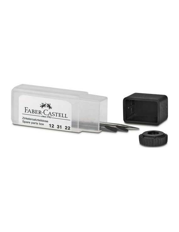 Kit faber-castell repuestos de compas