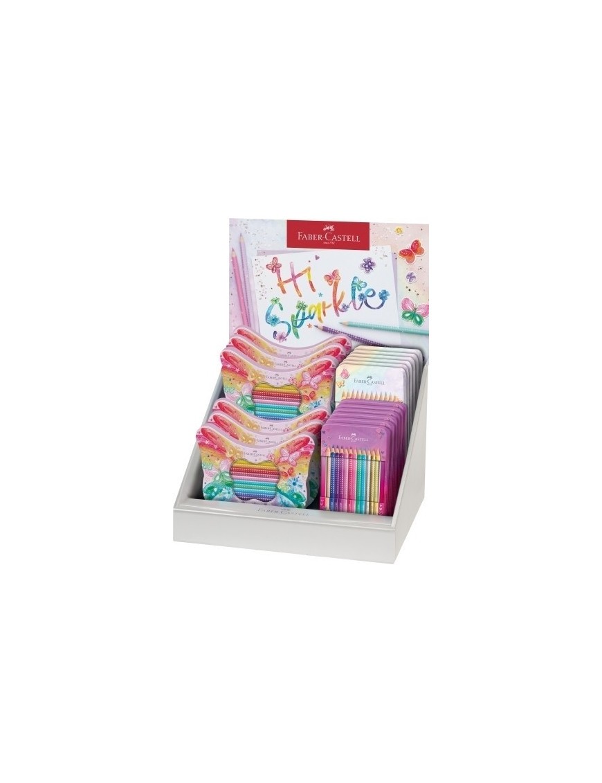 Lapices color faber sparkle exp.18