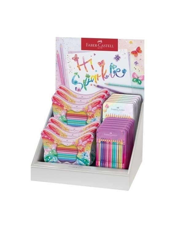 Lapices color faber sparkle exp.18