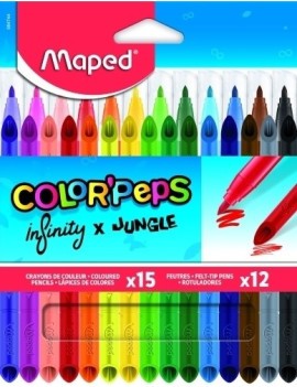 Lapices color maped infinity pack 15