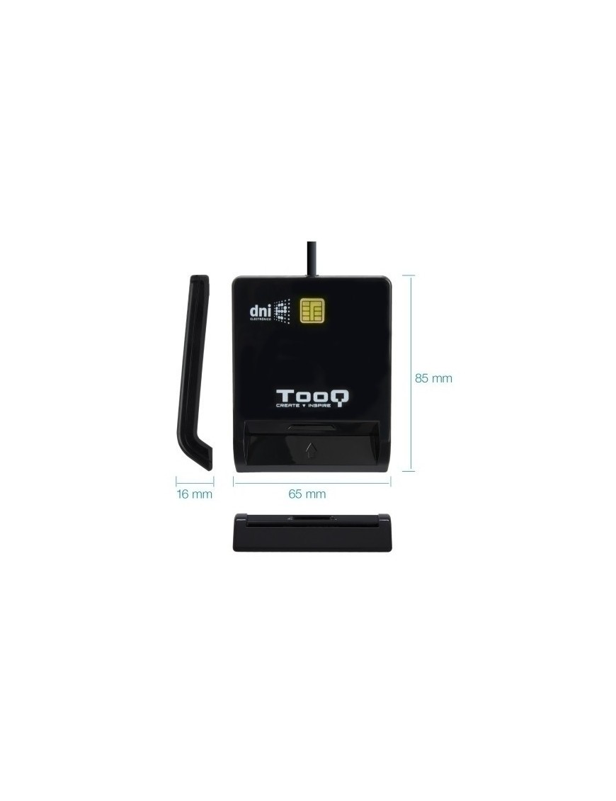Lector de tarjetas tooq tqr-210b dnie