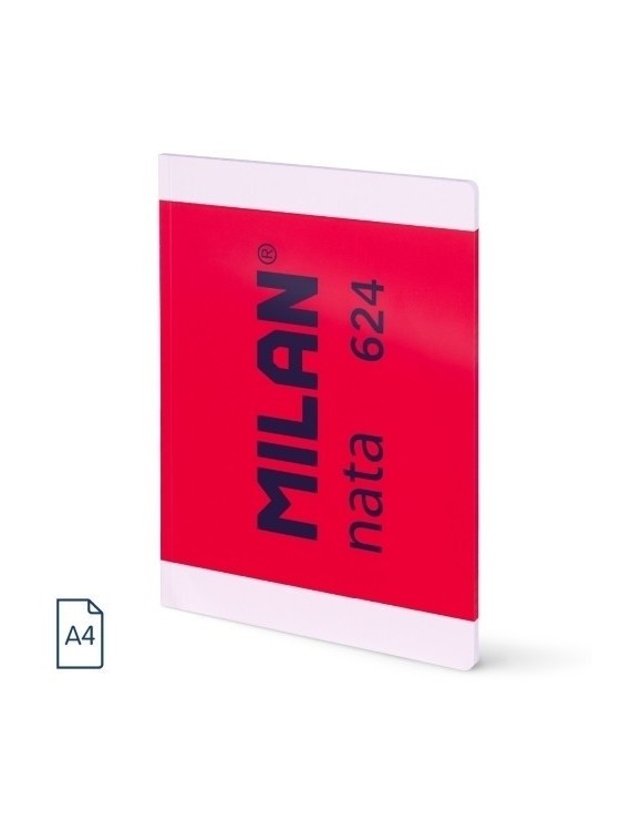 Libreta milan 624 a4 48h cd.5 rosa