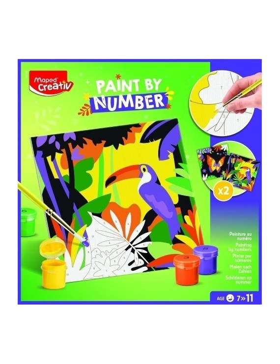 Maped creative pinta num. loro
