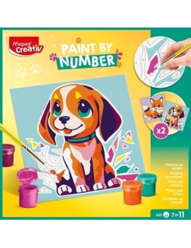 Maped creative pinta num. perro