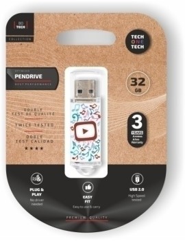 Memoria usb 32gb techone video dream