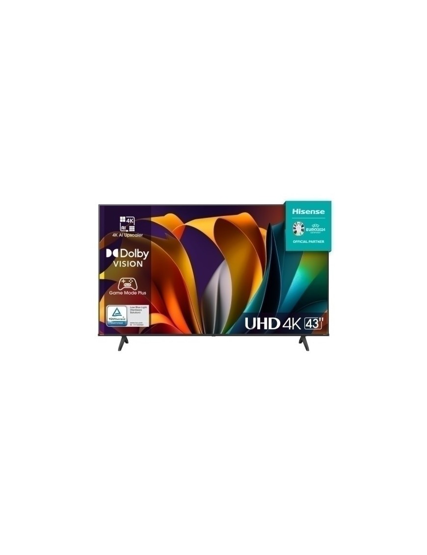 Pantalla tv led 43" hisense 43a6n
