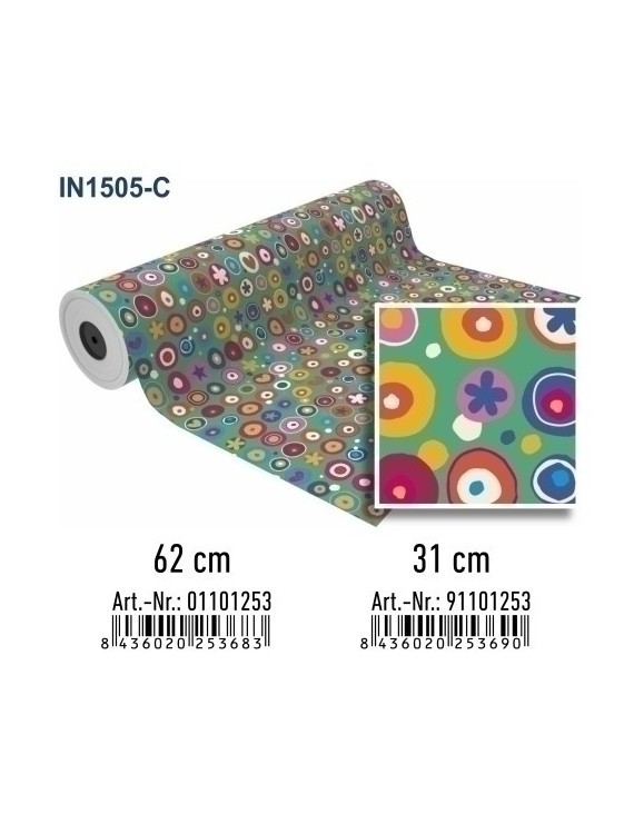 Papel regalo bobina bk.31x80 infantil