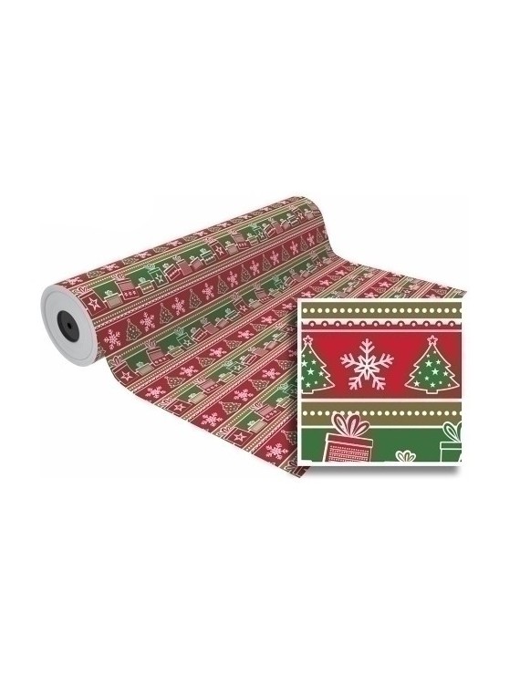 Papel regalo bobina bk.31x80 navidad