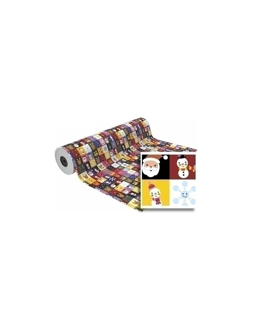 Papel regalo bobina bk.31x80 navidad