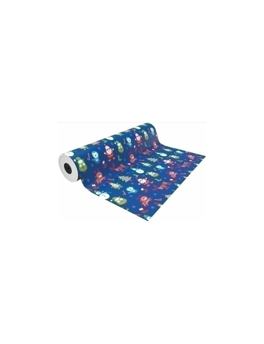 Papel regalo bobina bk.31x80 navidad