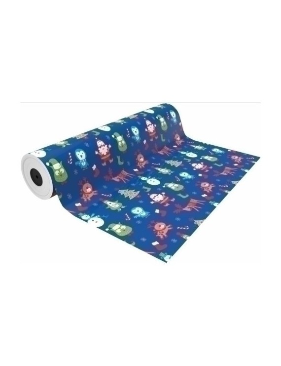 Papel regalo bobina bk.31x80 navidad