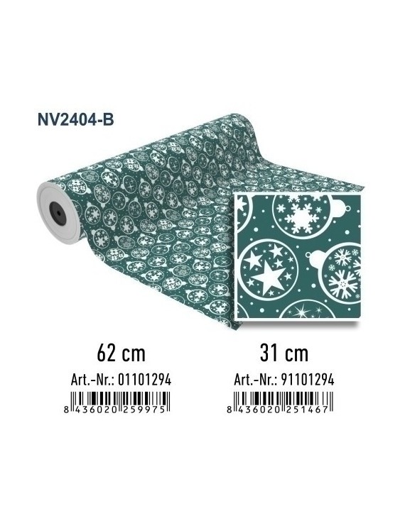 Papel regalo bobina bk.31x80 navidad