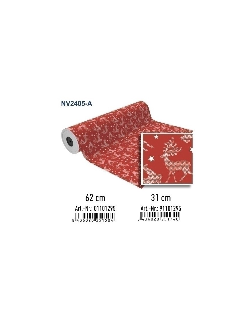 Papel regalo bobina bk.31x80 navidad