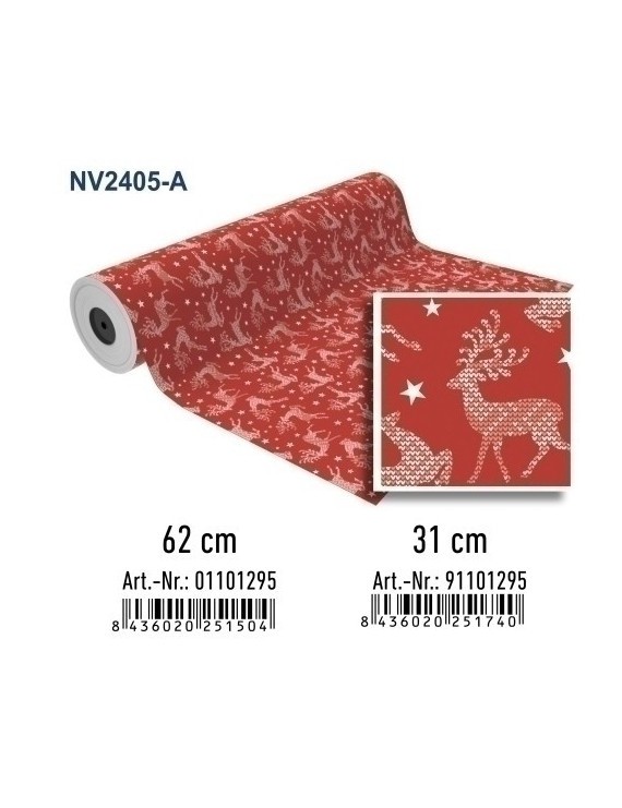 Papel regalo bobina bk.31x80 navidad
