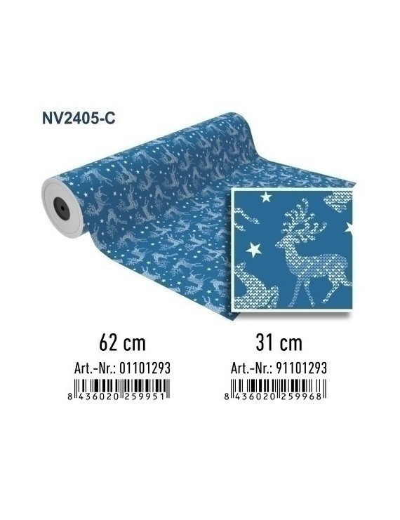 Papel regalo bobina bk.31x80 navidad