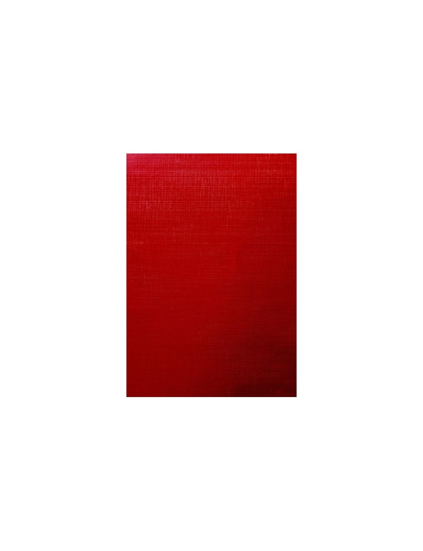 Papel regalo bobina tv 70x100 gof. rojo