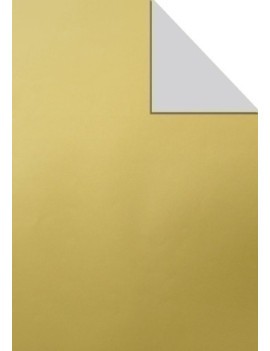 Papel regalo bobina tv 70x100 kraft oro