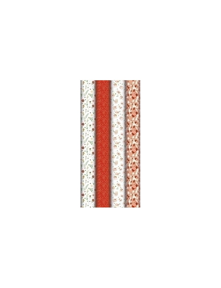 Papel regalo rl.clairef.0,7x2 amor
