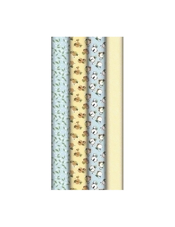 Papel regalo rl.clairef.0,7x2 colegas