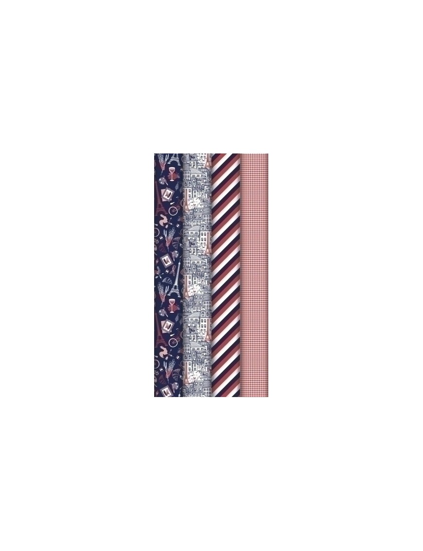 Papel regalo rl.clairef.0,7x2 francia