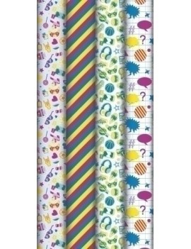 Papel regalo rl.clairef.0,7x2 pep´s