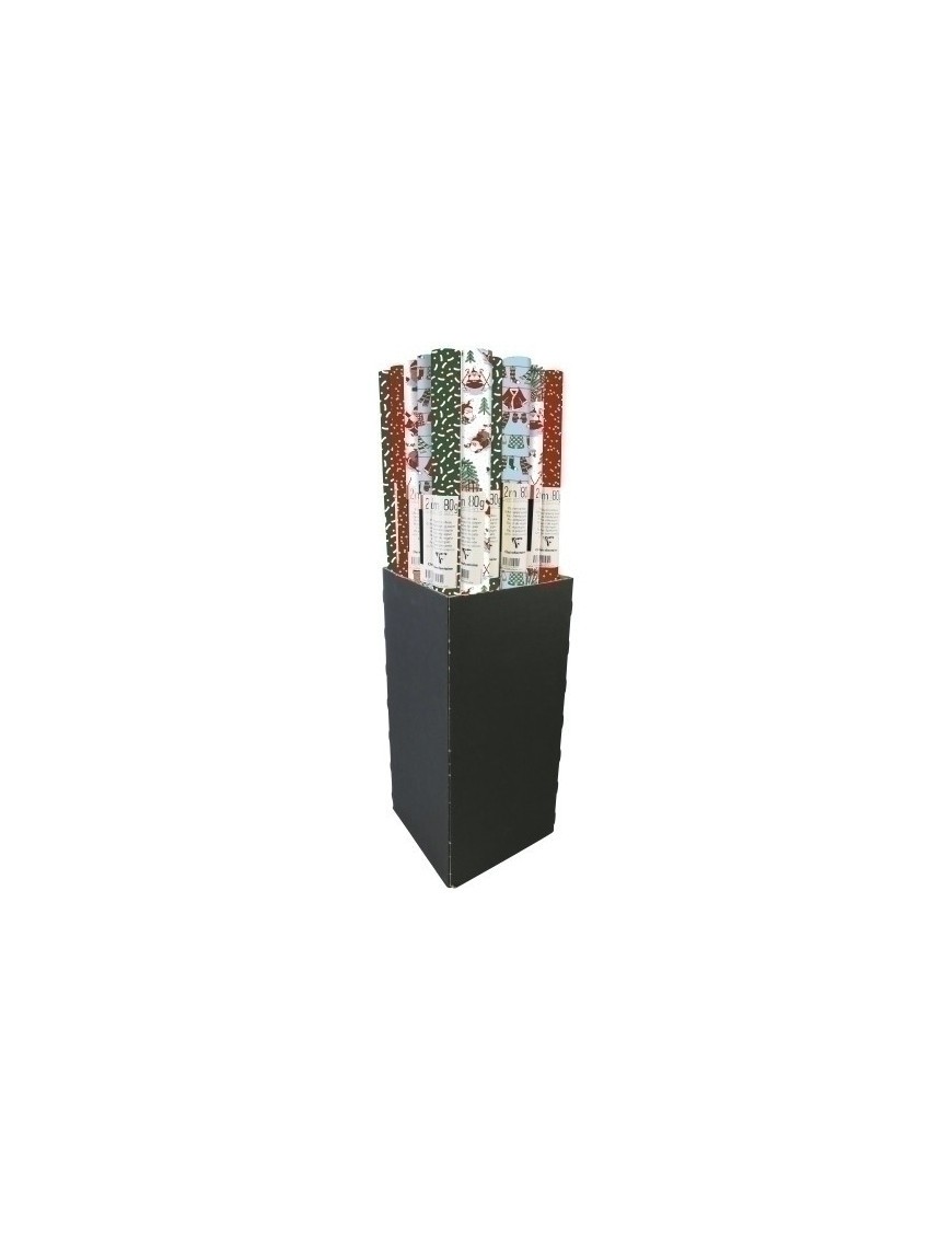Papel regalo rl.clairef.0,7x2 p.noel (30)