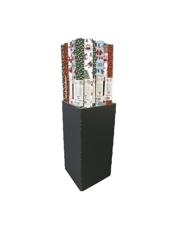 Papel regalo rl.clairef.0,7x2 p.noel (30)