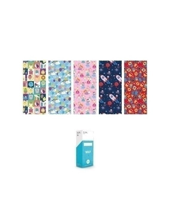 Papel regalo rl.ww.0,7x2 infantil (50)