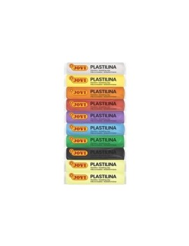 Plastilina jovi barra estuche de 10