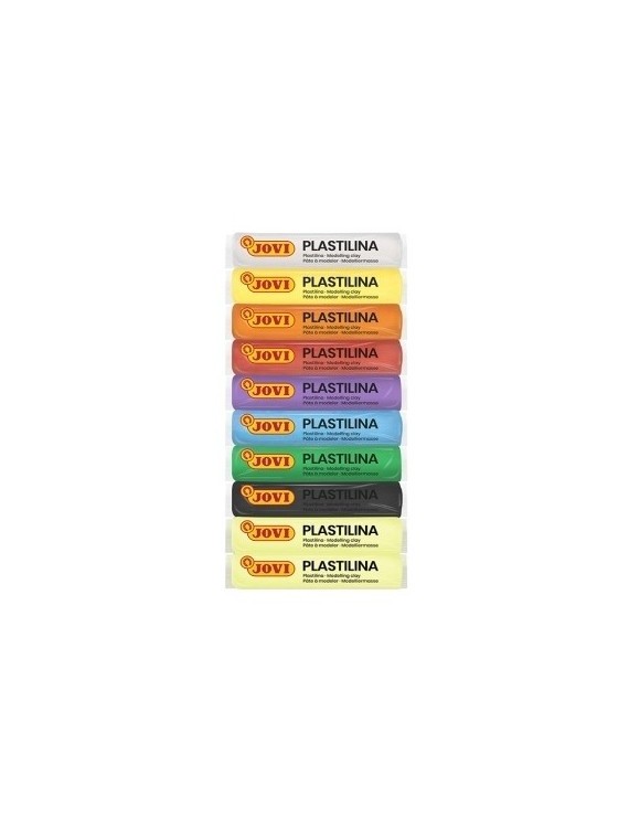 Plastilina jovi barra estuche de 10