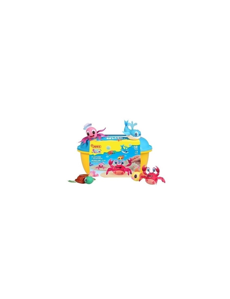 Plastilina jovi play&fun cofre splash