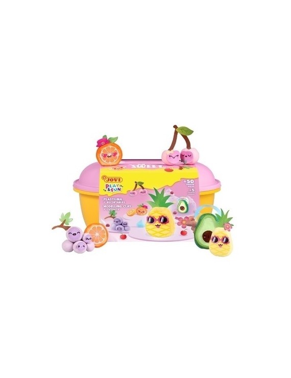 Plastilina jovi play&fun cofre sweet