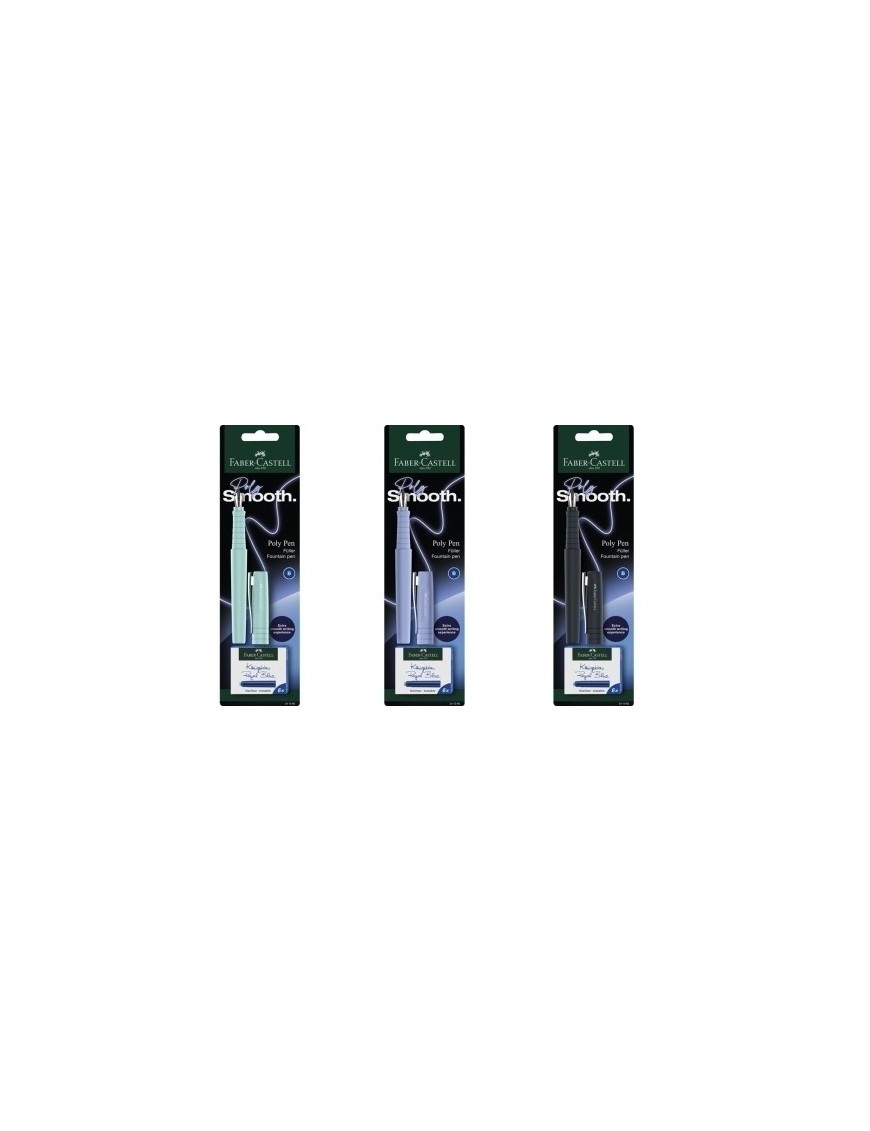 Pluma faber-castell poly pen (b) surt.