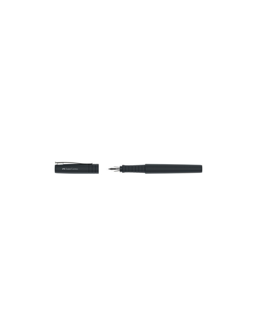 Pluma faber-castell poly pen negro (f)