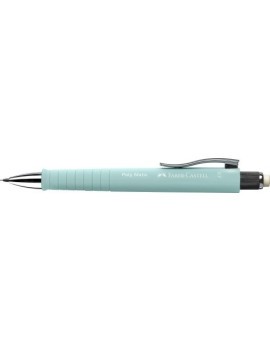 Portaminas faber cast.poly matic azul