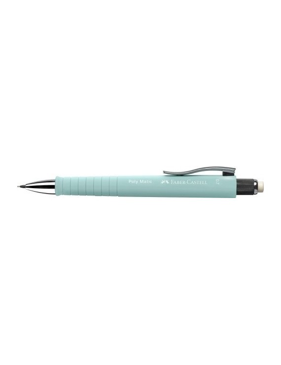 Portaminas faber cast.poly matic azul