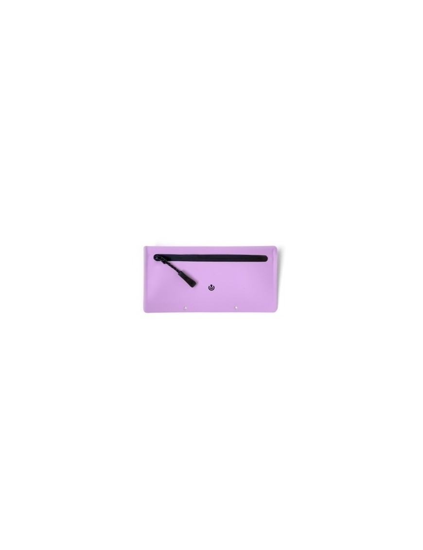 Portatodo carchivo plano violeta