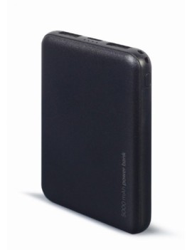 Power bank gembird 5000 mah negro