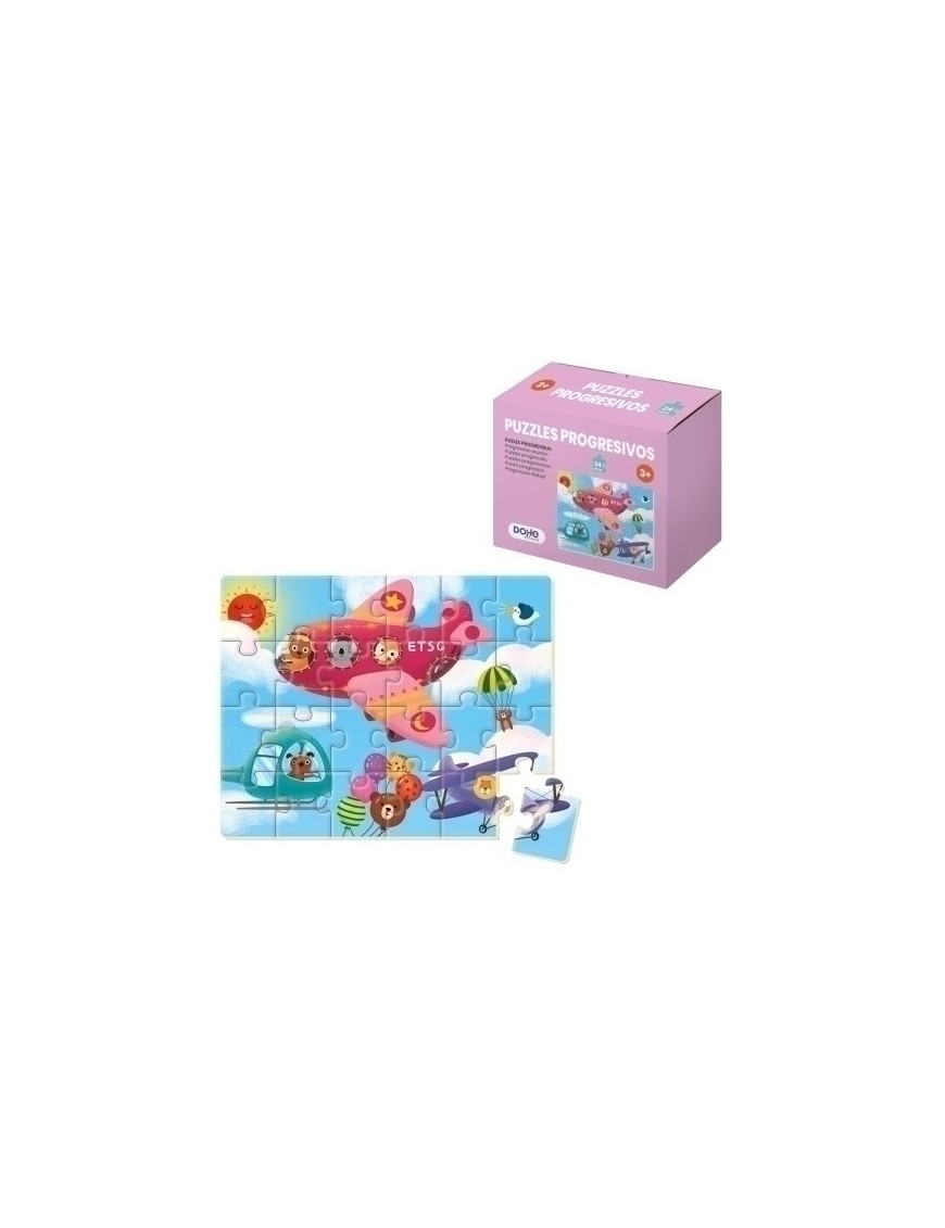 Puzle dohe prog. 24 piezas  + 3 años