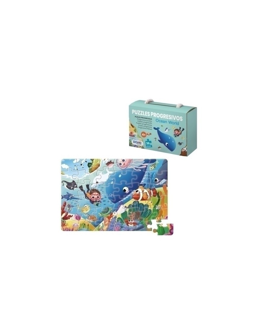 Puzle dohe prog. 36 piezas ocean world