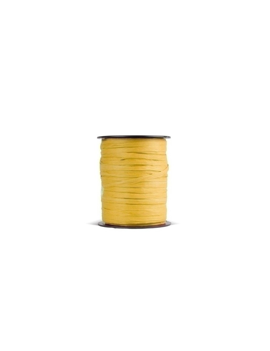 Cinta regalo rafia r.100 m.3,5 mm oro