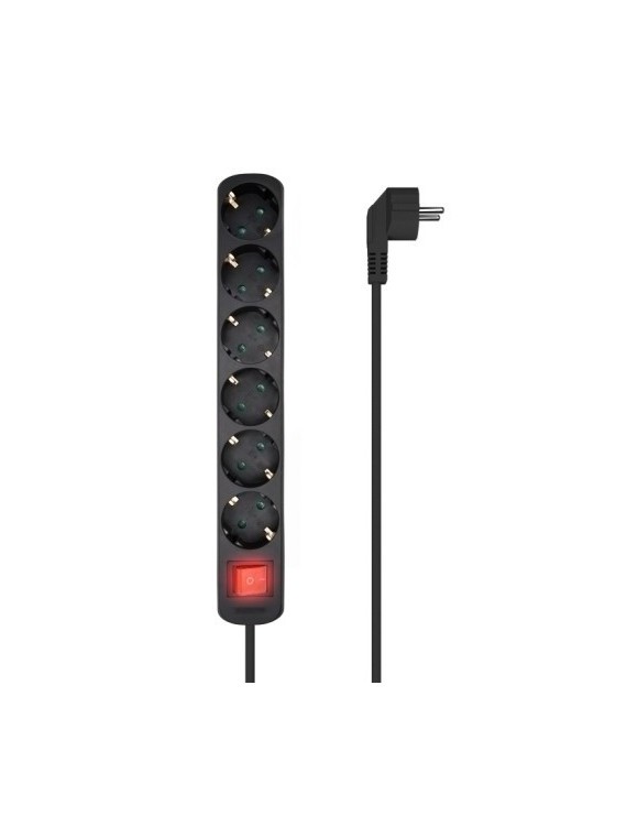 Regleta aisens 6 tomas con interruptor