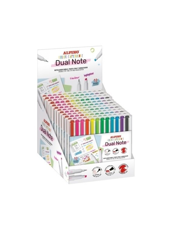 Rotulador alpino dual note est.24