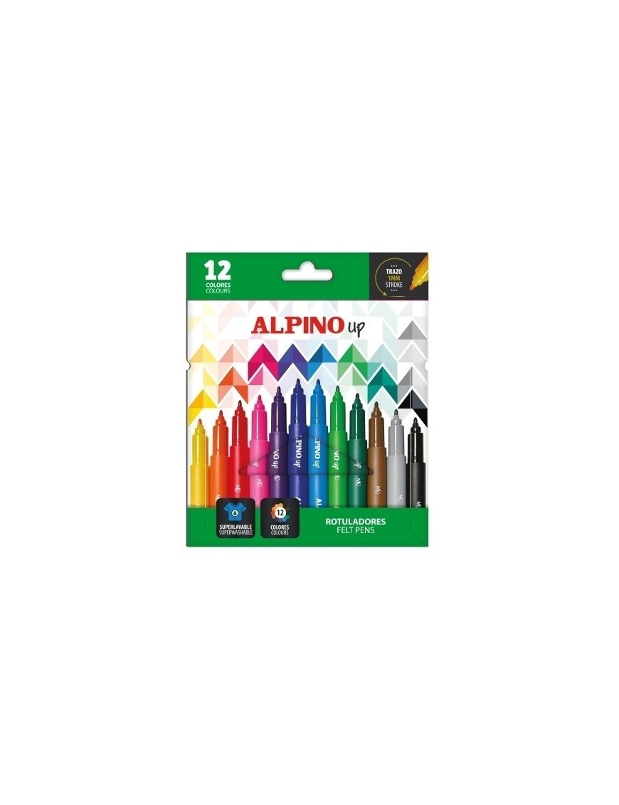 Rotulador alpino up estuche 12